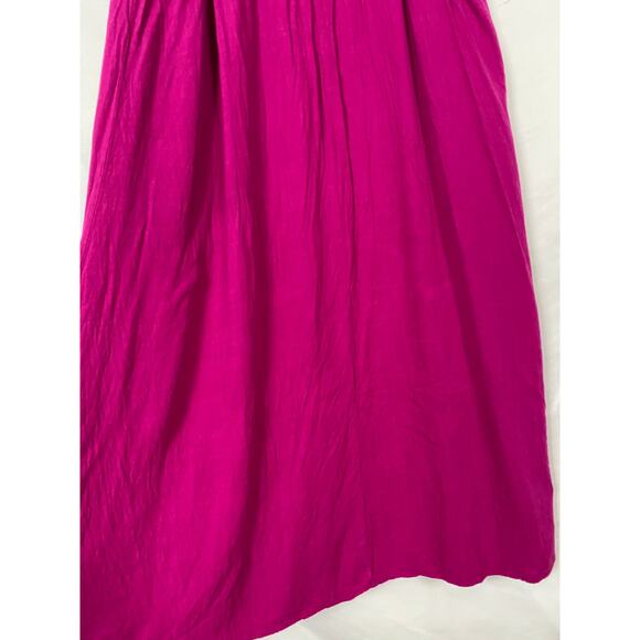 Universal Thread Women Magenta Slip MIDI Dress Adjustable Strap Size M - Picture 7 of 7